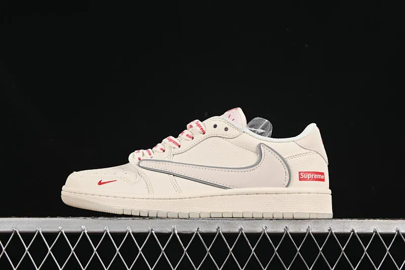 All categories Air Jordan Jordan series basketball shoes Air Jordan 1 Low High-end customized low-top sneakers Travis Scott x Fragment Design x Air Jordan 1 Low OG SP AJ1 Joe 1 Supreme co-branded off-white crystal low-top cultural casual sneakers XX3168-188